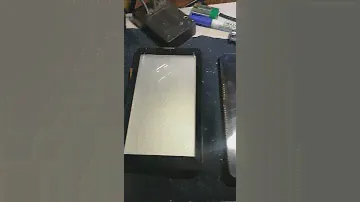 Замена экрана от похожего но не одинакового планшета.