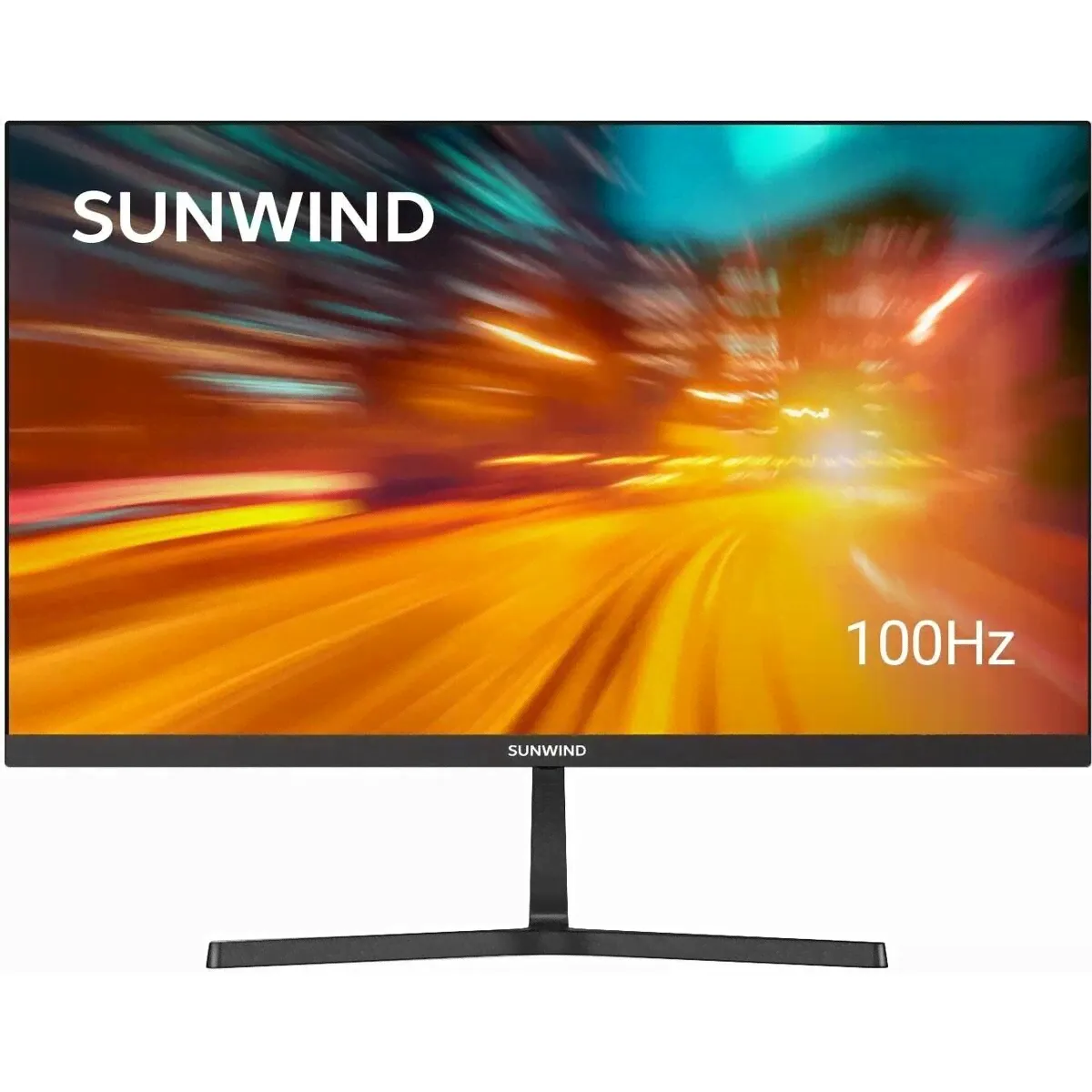 Монитор SunWind 24" SM-24FI221, черный