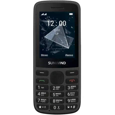 Мобильный телефон SunWind A2401 CITI 128Mb Black-3