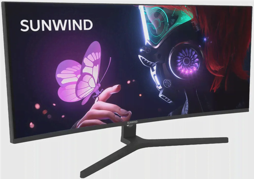 Монитор SunWind 34" SM-34QV401-4