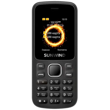 Мобильный телефон SunWind A1701 CITI 32Mb черный-1