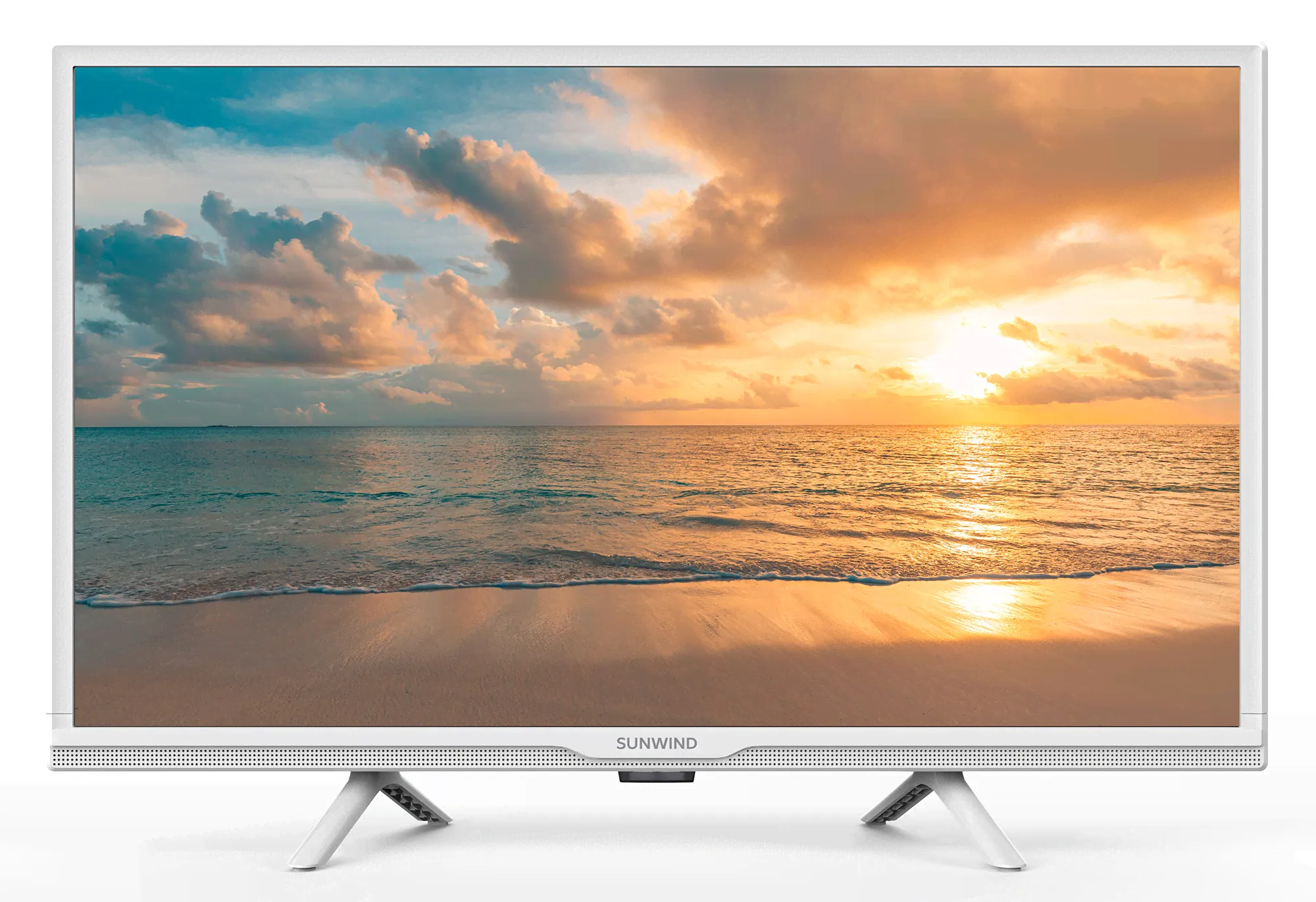 Телевизор SunWind 24" SUN-LED24XB206 диагональ 24", разрешение HD (1366x768), LED, 60 Гц, поддержка DVB-T2, 2xHDMI, USB-0